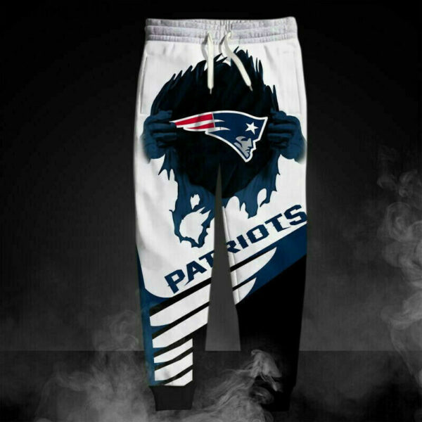 New England Patriots nfl Sweatpants new model 01 Printed 3D custom