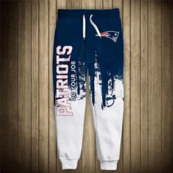 New England Patriots nfl Sweatpants new model Printed 3D custom