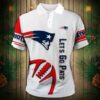 New England Patriots nfl custom 3D polo shirt let go pats for fan
