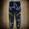 New England Patriots nfl lightning Sweatpants Printed 3D custom for fan New England Patriots nfl lightning Sweatpants Printed 3D custom for fan