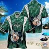 New York Jets nfl mickey mouse Hawaiian Shirt custom for fan New York Jets nfl mickey mouse Hawaiian Shirt custom for fan