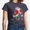 Old School Patriots Santa logo Classic T Shirt