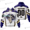 Personalized Lips Silent Finger Brush Pattern Baltimore Ravens Hoodie 1