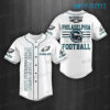 Philadelphia Eagles Baseball Jersey 1933 White Eagles Gift
