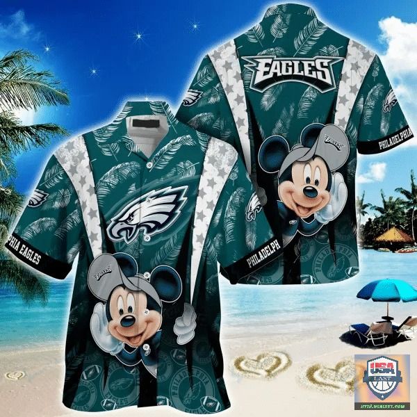 Philadelphia Eagles nfl mickey mouse Hawaiian Shirt custom for fan