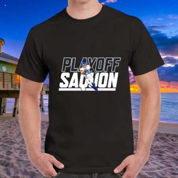 Playoff Saquon Barkley T Shirt 1