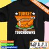 Retro Thanksgiving Turkey And Touchdowns, Football Unisex T-Shirt Football Fan v2 Retro Thanksgiving Turkey And Touchdowns Football Unisex T Shirt Football Fan v2