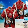 San Francisco 49ers nfl mickey mouse Hawaiian Shirt custom for fan San Francisco 49ers nfl mickey mouse Hawaiian Shirt custom for fan