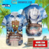 Seattle Seahawks NFL Hawaiian Groot Design Button Shirt Seattle Seahawks NFL Hawaiian Groot Design Button Shirt