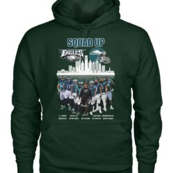 Squad Up Philadelphia Eagles Signature T-Shirt Squad Up Philadelphia Eagles Signature T Shirt 2