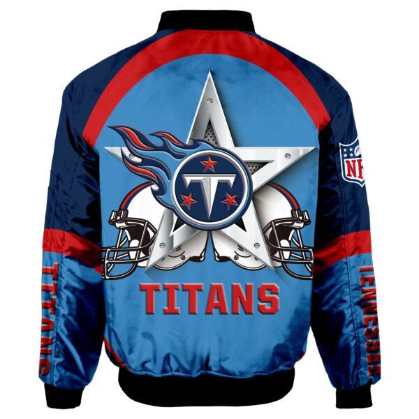 Tennessee Titans NFL 3d Bomber Jacket Graphic Running - New arrivals