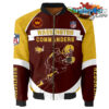 Washington Commanders NFL 3d Bomber Jacket Graphic Running - New arrivals