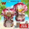 Washington Commanders NFL Hawaiian Groot Design Button Shirt Washington Commanders NFL Hawaiian Groot Design Button Shirt