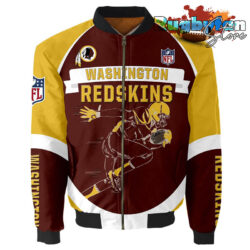 Washington Redskins NFL 3d Bomber Jacket Graphic Running - New arrivals