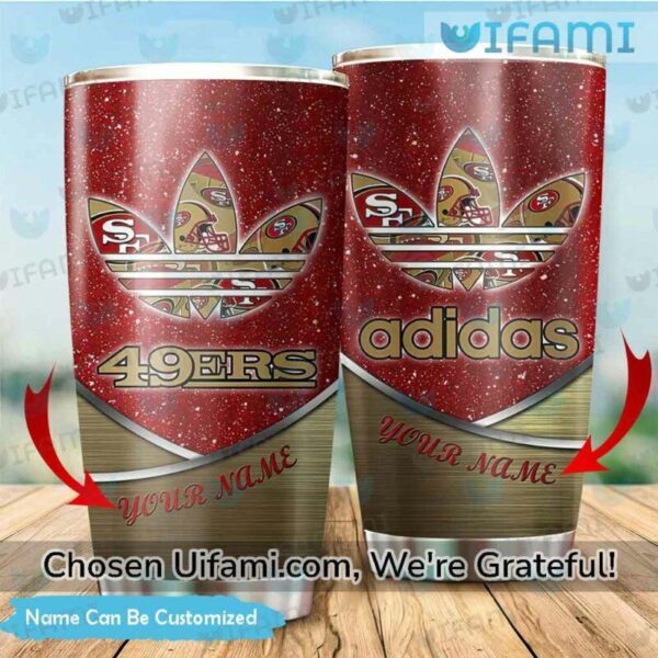 49ers Custom Tumbler Novelty Adidas 49ers Gift Ideas For Him