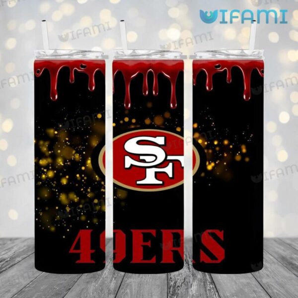 49ers Tumbler Bright Light Spots San Francisco 49ers Gift