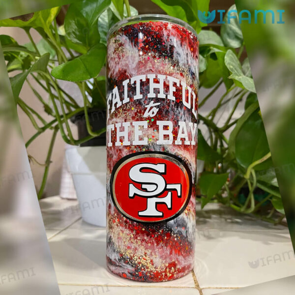 49ers-Tumbler-Faithful-To-The-Bay-San-Francisco-49ers-Gift