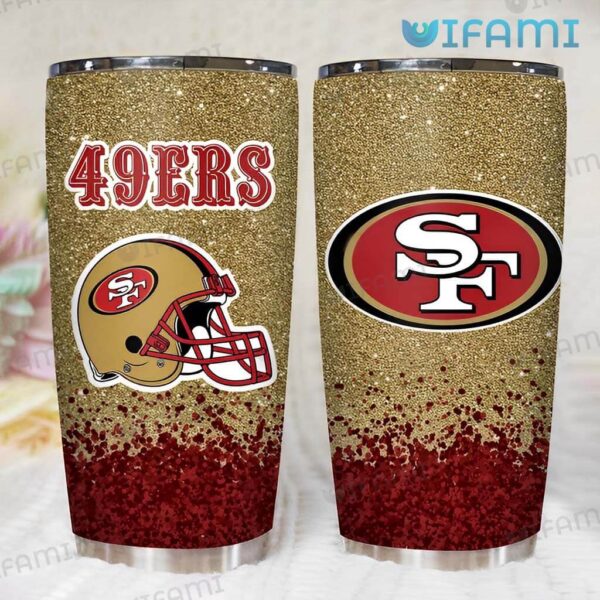 49ers Tumbler Football Helmet San Francisco 49ers Gift