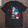 Carolina Panthers Santa Sitting On Atlanta Falcons Toilet And Step On New Orleans Saints Helmet TShirt Carolina Panthers Santa Sitting On Atlanta Falcons Toilet And Step On New Orleans Saints Helmet TShirt