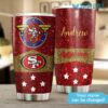 Custom Name 49ers Tumbler Logo Wonder Woman San Francisco 49ers Gift