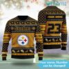Custom Steelers Christmas Sweater Gucci Pattern Pittsburgh Steelers Gift Custom Steelers Christmas Sweater Gucci Pattern Pittsburgh Steelers Gift