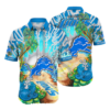 Detroit Lions Aloha Island Unisex Hawaiian Shirt