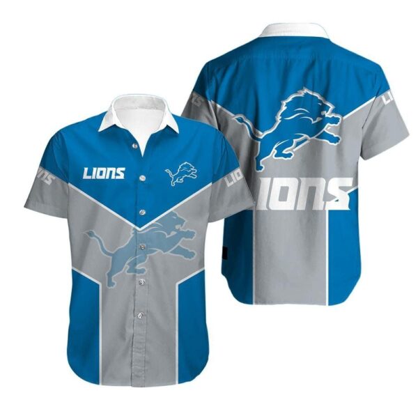 Detroit Lions Limited Edition Hawaiian Shirt Trendy Aloha Design 01
