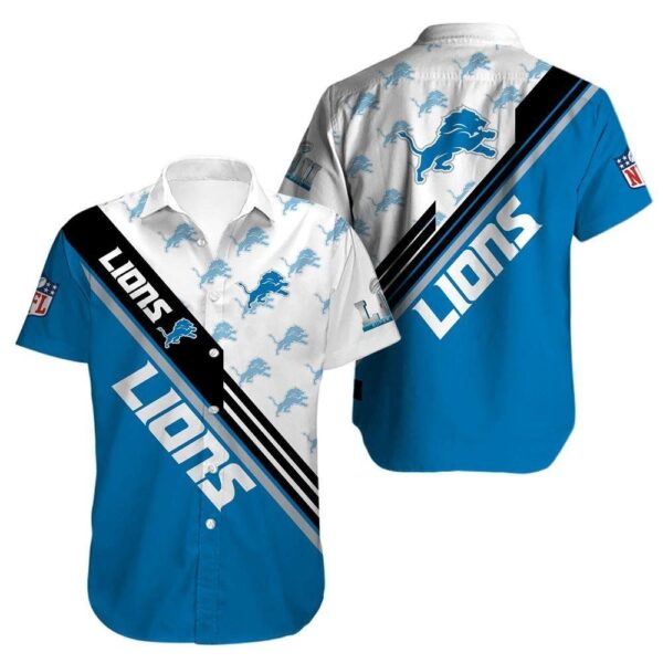 Detroit Lions Limited Edition Hawaiian Shirt Trendy Aloha Design 04