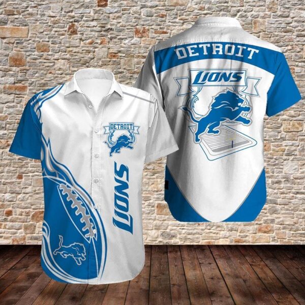 Detroit Lions Limited Edition Hawaiian Shirt Trendy Aloha Design 05