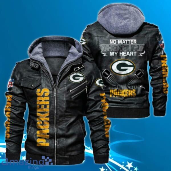 Green Bay Packers NFL Leather Jacket Impressive Gift For Men