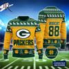 Green Yellow Green Bay Packers Christmas Gift Custom Number And Name Ugly Sweater Green Yellow Green Bay Packers Christmas Gift Custom Number And Name Ugly Sweater