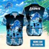 Hawaiian Shirt Celebrating Detroit Lions Custom Passion