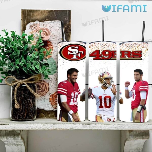 Jimmy Garoppolo 49ers Tumbler San Francisco 49ers Gift