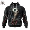 NFL Green Bay Packers Special Horror Skull Art Design Hoodie NEW NFL Green Bay Packers Special Horror Skull Art Design Hoodie 1