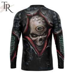 NFL Green Bay Packers Special Horror Skull Art Design Hoodie NEW NFL Green Bay Packers Special Horror Skull Art Design Hoodie 7
