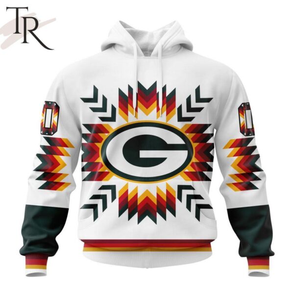 NFL Green Bay Packers Special Design With Native Pattern Hoodie 1