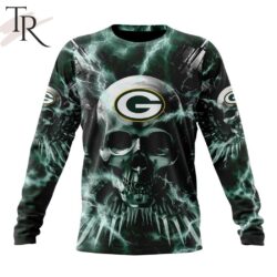 NFL Green Bay Packers Special Expendables Skull Design Hoodie NFL Green Bay Packers Special Expendables Skull Design Hoodie 6
