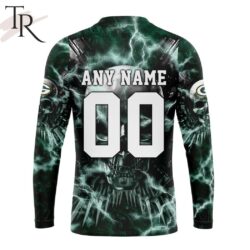 NFL Green Bay Packers Special Expendables Skull Design Hoodie NFL Green Bay Packers Special Expendables Skull Design Hoodie 7