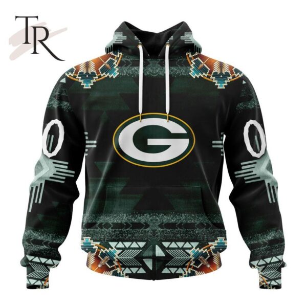 NFL Green Bay Packers Special Native Costume Design Hoodie 1