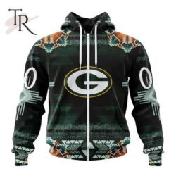 NFL Green Bay Packers Special Native Costume Design Hoodie NFL Green Bay Packers Special Native Costume Design Hoodie 2
