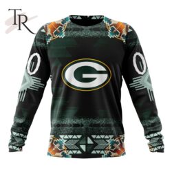 NFL Green Bay Packers Special Native Costume Design Hoodie NFL Green Bay Packers Special Native Costume Design Hoodie 6