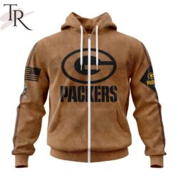 NFL Green Bay Packers Special Salute To Service For Veterans Day Full Printed Hoodie NFL Green Bay Packers Special Salute To Service For Veterans Day Full Printed Hoodie 2