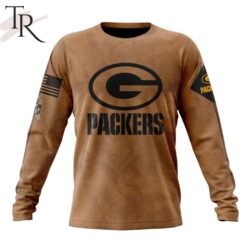 NFL Green Bay Packers Special Salute To Service For Veterans Day Full Printed Hoodie NFL Green Bay Packers Special Salute To Service For Veterans Day Full Printed Hoodie 6