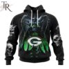 NFL Green Bay Packers Special Skull Art Design Hoodie NFL Green Bay Packers Special Skull Art Design Hoodie 1