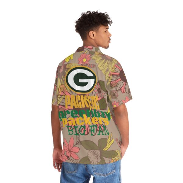 NFL geenbay packers new 3D hawaiian shirt for fans