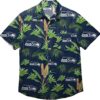 NFL seahawks Floral Aloha Tropical hawaiian Shirt No2 NFL seahawks Floral Aloha Tropical hawaiian Shirt No2