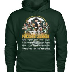 Packers Legends Thank You For The Memories T Shirt 2