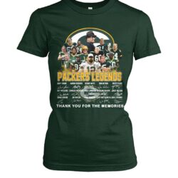 Packers Legends Thank You For The Memories T Shirt 4
