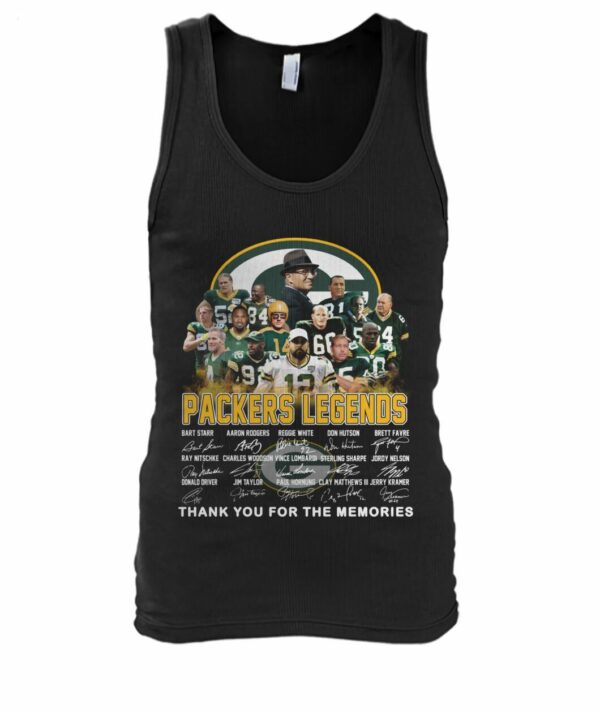 Packers Legends Thank You For The Memories T Shirt 5