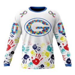 Persionalized NFL Green Bay Packers Special Autism Awareness Design Hoodie Persionalized NFL Green Bay Packers Special Autism Awareness Design Hoodie 6